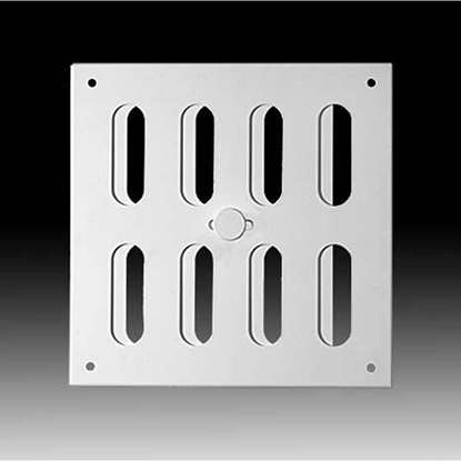 Bild von Schlitzschieber 300x300 mm CNS V4A. Mit Fliegengitter.