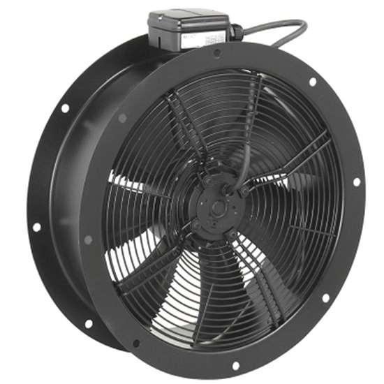 Axial-Rohrventilator AR 400 DV Sileo, 400V/3~. Drehzahlsteuerbar