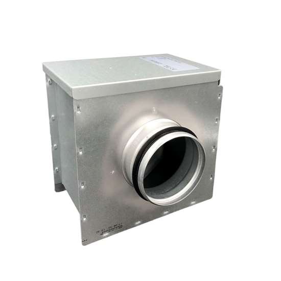 Image sur Box de filtre PFB100 avec filtre EU3  Boîtier en tôle d'acier galvanisé.