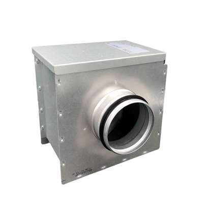 Image de Box de filtre PFB125 avec filtre EU3  Boîtier en tôle d'acier galvanisé.