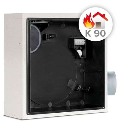 Image de Boîtier d'encastrement Vortice Quadro EVO QE- B I K90 R 2R Boîtier encastré, avec