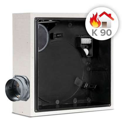 Image de Boîtier d'encastrement Vortice Quadro EVO QE- B I K90 R 2L Boîtier encastré, avec