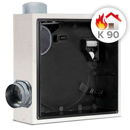 Image de Boîtier d'encastrement Vortice Quadro EVO QE- B I K90 S 2L Boîtier encastré, avec