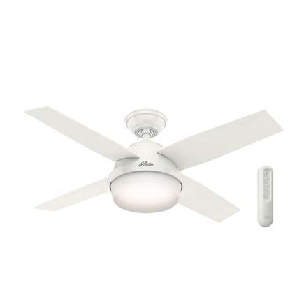 Image de Ventilateur de plafond Hunter Dante Ø 112cm blanc.