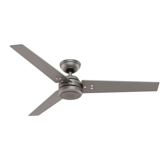 Bild von Deckenventilator Hunter Protos Ø 132cm silber matt.