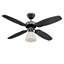 Immagine di Ventilatore da soffitto Capitol Gun Metal, Ø 105cm (Westinghouse)