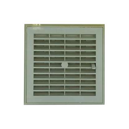 Bild von Nicoll-Gitter F104 Weiss mit Schieber.