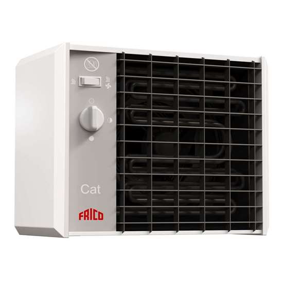 Image sur Radiateur soufflant fixe Frico CAT C3N, 3 kW Sans thermostat intégré.