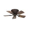 Bild von Deckenventilator für niedere Räume Flat III, Bronze Ø 79cm. (Casafan)