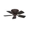 Immagine di Ventilatore da soffitto Classic Flat III, bronzo Ø 79cm. (Casafan)