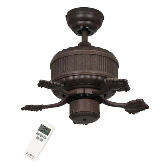 Deckenventilator Caribbean Dream Eco 137 RB Rostbraun, inkl