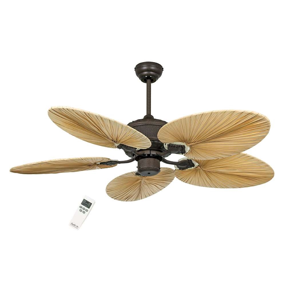 Deckenventilator Caribbean Dream Eco 137 RB Rostbraun, inkl
