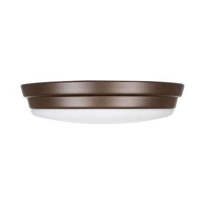 Immagine di Lampada EP-LED BZ per Eco Plano II, lacca bronzo. 1x18W LED. (Casafan)