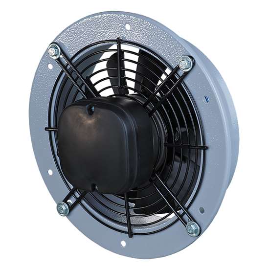 Image sur Ventilateur axial Axis-QR 400 4E. exécution ronde, 230V/50Hz.