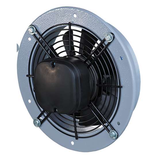 Image sur Ventilateur axial Axis-QR 630 4E. exécution ronde, 230V/50Hz.