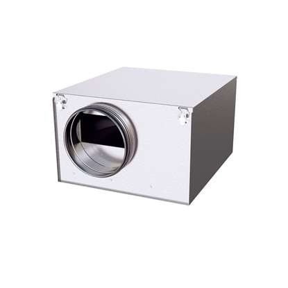 Image de ISB Box IRE 250 C1 ErP (Östberg) 230V/50Hz avec de pales recourbées en avant.