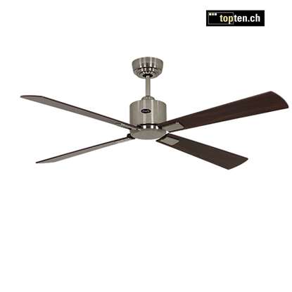 Image de Ventilateur de plafond économe en énergie Eco Neo III BN-NB/KI, 132cm, avec télécommande, 6 vitesses. (Casafan)