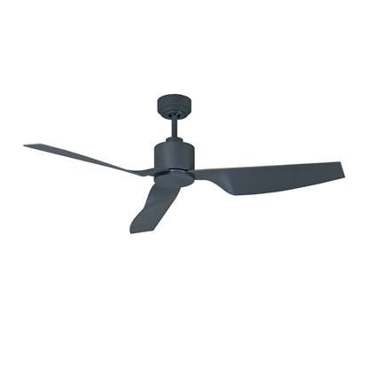 Immagine di Ventilatore da soffitto Airfusion Climate II con telecomando (6 velocità) - Marca: Lucci air, cassa charcoal, 3 eliche in charcoal, diametro: 127cm - DC-Motore 35W, modo estate/inverno - Beacon Lighting.