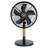 Image sur Ventilateur de table VTM310 métal noir/bois Ø 30cm.