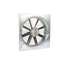 Bild von Axial Ventilator Fischbach  400V, AW 500 / D500 (quadratischer Wandring) mit Schutzgitter. (Fischbach).