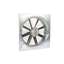 Image de Ventilateur axial Fischbach 400V, AW 560 / D850 (anneau mural carré) avec grille de protection.