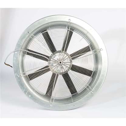 Image de Ventilateur axial Fischbach 230V, AW 315 / E15 (anneau mural rond) avec grille de protection. (Fischbach)