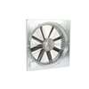 Image sur Ventilateur axial Fischbach 400V, AW 630 / D1 (anneau mural carré) avec grille de protection.