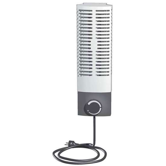 Immagine di Convettore angitelo FMS 200, 230V, 200W (LxAXP) 90x298x68.IP31. Frontale bianco.