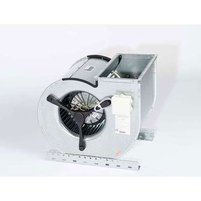 Bild von Radialventilator 230V, D 270/EM10-R. Doppelseitig saugend. Mit EC-Motor und vorwärts gekrümmten Schaufeln (Fischbach)