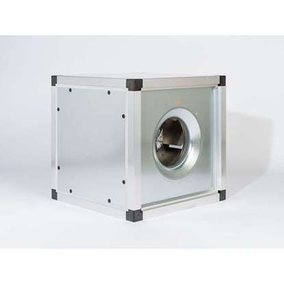 Image de Boîte d'extraction multiple 400V, FMB 2/4-500/DM1. Ventilateur radiaux avec une roue libre et des pales recourbées en arrière. Avec moteur EC. (Fischbach)