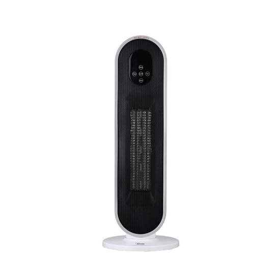 Immagine di Termoventilatore elettronico HP125 indica la temperatura ambiente. APP compatibile iOS e Android per il controllo di ciascuna funzione e per la programmazione settimanale. Funzione con reti domestiche Wi-Fi, 2.4GHz Controllo vocale compatibile con Amazon Alexa e Google Assistant, e supporta IFTTT