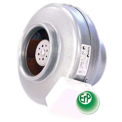 Image de Ventilateur tubulaire CK 150 B1 EC, 230V/50Hz. Vitesse réglable. Remplacement pour ventilateur R 150. (Östberg)