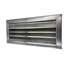 Image de Grille pare pluie en aluminium L900 H2200mm. Fabrication sur mesure, retours ne sont pas acceptés. Avec grille intégrée (ouverture de maille 10mm). Dimensions intermédiaires possibles sur demande.