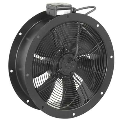 Bild von Axial-Rohrventilator AR 350 E4-K Sileo, 230V/1~. Drehzahlsteuerbar.