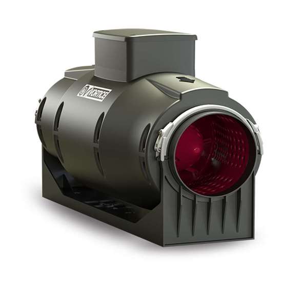 Bild von Rohrventilator Lineo 100 Quiet,  neue Version, 230V. Drei Geschwindigkeitsstufen. (Vortice)