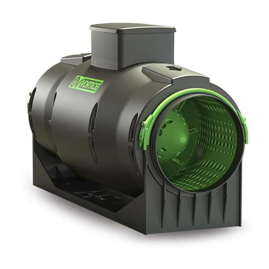 Immagine di Ventilatore tubulare Lineo 250 Quiet ES,  nuova versione, 230V. Con motore EC. Regolabile 0-10 V. (Vortice)