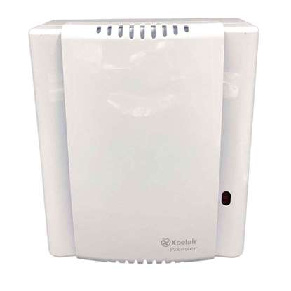 Image de Ventilateur de bain/WC Xpelair DX 200/02 sans temporisateur avec clapet. (Xpelair).