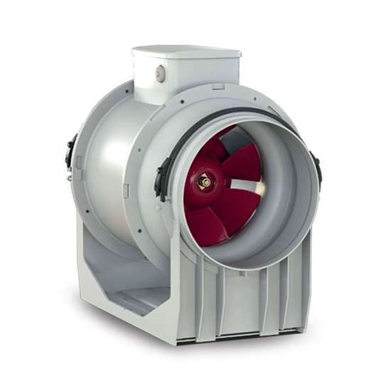 Bild von Rohrventilator Lineo 150 T, neue Version, 230V. Zwei Geschwindigkeitsstufen. Timer. (Vortice)