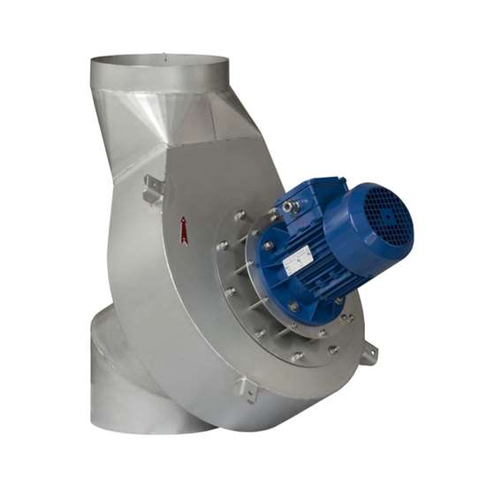 Image sur Ventilateur de gaz de fumée RG 5R-2, 230V. Version en acier chromé.