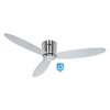 Image sur Ventilateur de plafond économe en énergie Eco Plano II 132 BN-SI, avec télécommande et 6 échelons. Particulièrement plat pour les plafonds bas. WiFi. (Casafan)