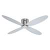 Image sur Ventilateur de plafond économe en énergie Eco Plano II 132 BN-SI, avec télécommande et 6 échelons. Particulièrement plat pour les plafonds bas. WiFi. (Casafan)