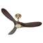 Immagine di Ventilatore da soffitto Eco Genuino 122 MG-NB, ottone spazzolato Ø 122cm, con telecomando
. Colore eliche noce. (Casafan)