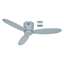 Bild von Energiespar Deckenventilator Eco Plano II 112 LG-LG mit Fernbedienung und 6 Stufen. 0-10V Ansteuerung. Extraflach für niedere Decken. (Casafan)
