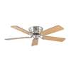 Immagine di Ventilatore da soffitto Classic Flat III, cromo spazzolatto Ø 132cm. (Casafan)