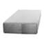 Image de Gaine de ventilation extra-plate type 82 (82x254mm), longeur 600mm, en tôle d'acier