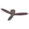 Image sur Ventilateur de plafond économe en énergie Eco Plano II 112 BZ-NB, avec télécommande et 6 échelons. Particulièrement plat pour les plafonds bas. (Casafan)