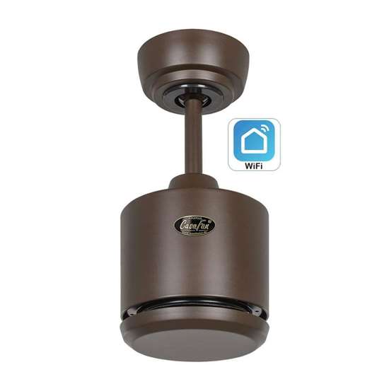 Immagine di Motore ventilatore da soffitto a risparmio energetico Eco Neo III BZ 92/103/132/152/180 cm, con telecomando, 6 velocità. WiFi. (Casafan)