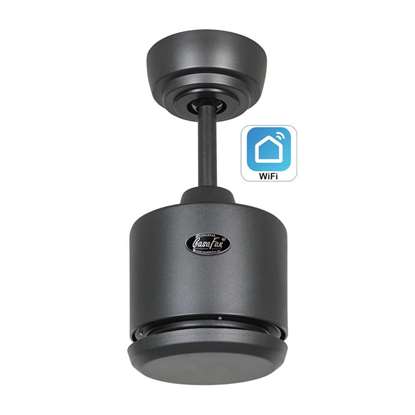 Immagine di Motore ventilatore da soffitto a risparmio energetico Eco Neo III BG 92/103/132/152/180 cm, con telecomando, 6 velocità. WiFi. (Casafan)