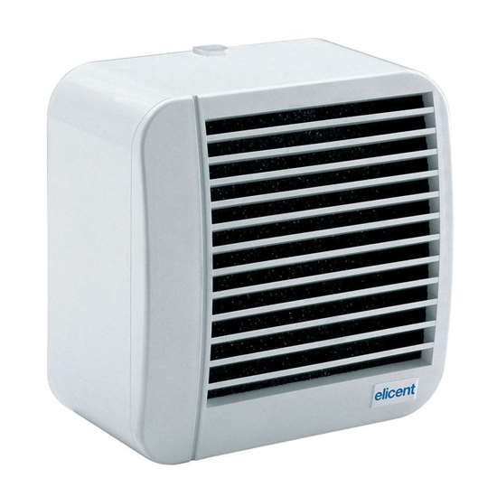 Bild von Bad/WC-Ventilator Flux 100. Druckstarker Radial-Kleinlüfter 120 Pa.