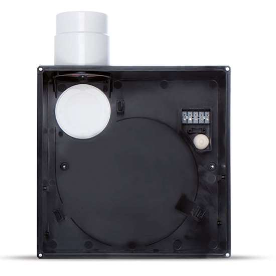 Image sur Boîtier d'encastrement Vortice Quadro EVO QE-B I sortie verticale/arrière
